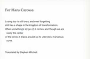 Free download Screenshot 2019 04 16 For Hans Carossa By Rainer Maria Rilke free photo or picture to be edited with GIMP online image editor