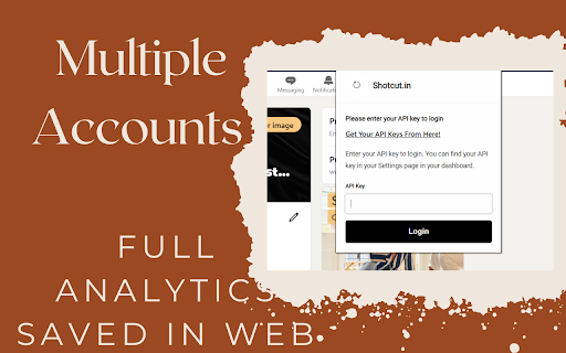 Shotcut.in URL Link Shortener  from Chrome web store to be run with OffiDocs Chromium online