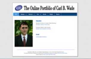 Free download Screen Shot of https://www.carlbwade.us free photo or picture to be edited with GIMP online image editor