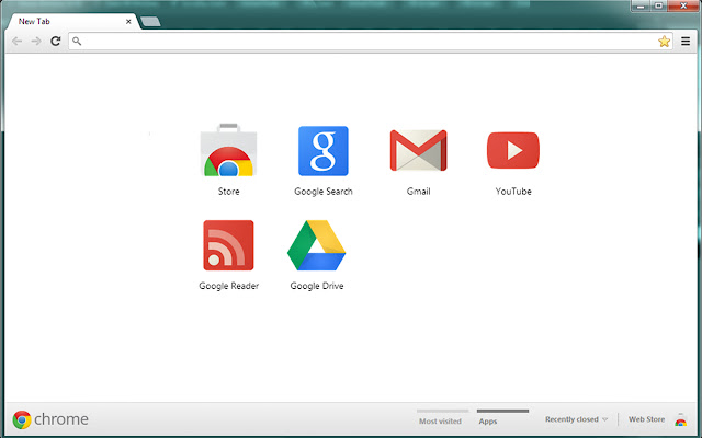 Show Apps in new tab  from Chrome web store to be run with OffiDocs Chromium online
