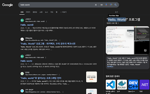 Show Font Size on Text Selection  Mouse Trail Effect  from Chrome web store to be run with OffiDocs Chromium online
