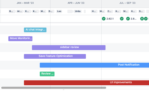 Show Jira Epic Title on Timeline  from Chrome web store to be run with OffiDocs Chromium online