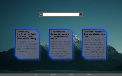 Show Me My Tech News  from Chrome web store to be run with OffiDocs Chromium online