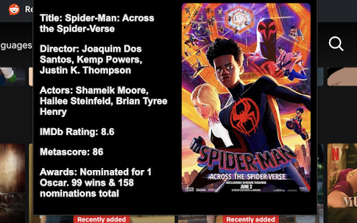 Show Reviews  from Chrome web store to be run with OffiDocs Chromium online
