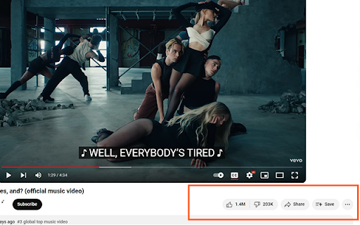 Show Youtube Dislike Counter | YouDisLike  from Chrome web store to be run with OffiDocs Chromium online