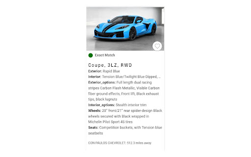 Show Z06 Options  from Chrome web store to be run with OffiDocs Chromium online