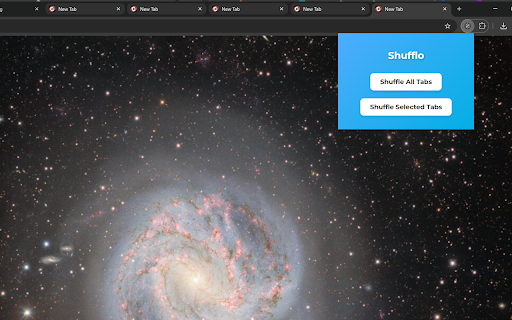 Shufflo  from Chrome web store to be run with OffiDocs Chromium online