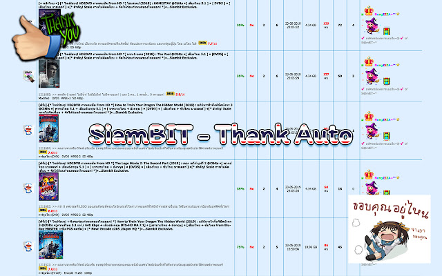 SiamBIT Thank Auto  from Chrome web store to be run with OffiDocs Chromium online