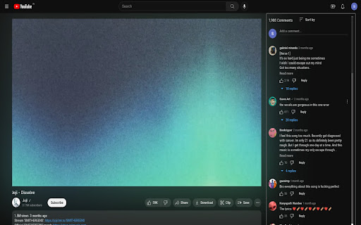 SidebarComments  from Chrome web store to be run with OffiDocs Chromium online