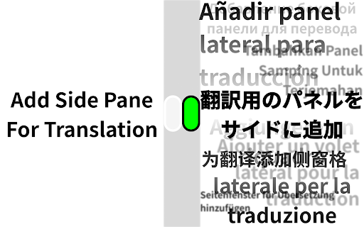 side by side translation  from Chrome web store to be run with OffiDocs Chromium online