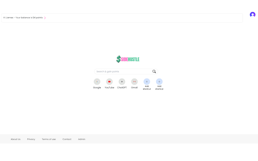 SideHustle  from Chrome web store to be run with OffiDocs Chromium online