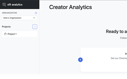Sift Analytics  from Chrome web store to be run with OffiDocs Chromium online