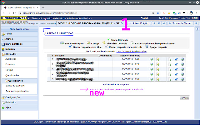 SIGAA Productivity  from Chrome web store to be run with OffiDocs Chromium online