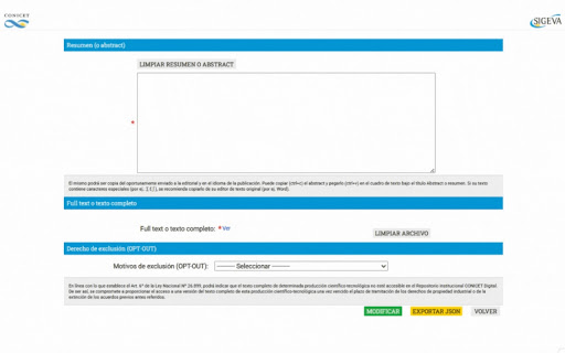 SIGEVA Intercambio Global Electrónico de Vanguardia para Artículos  from Chrome web store to be run with OffiDocs Chromium online