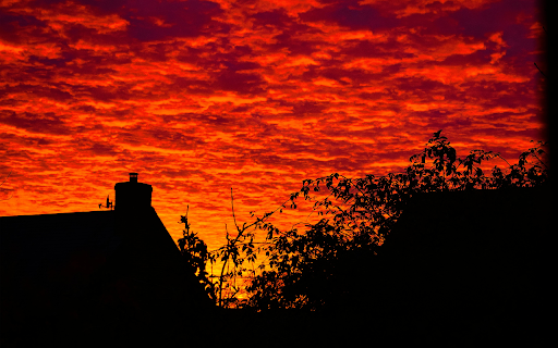 Silhouette Photo of Building  from Chrome web store to be run with OffiDocs Chromium online