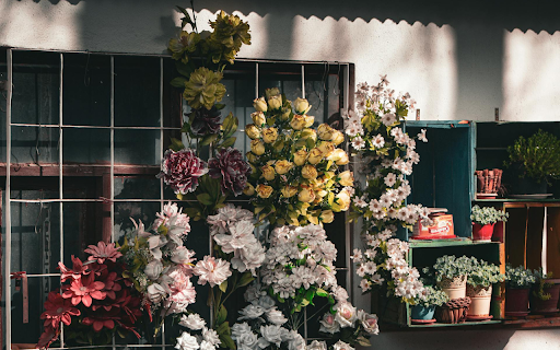Silk Flowers  from Chrome web store to be run with OffiDocs Chromium online