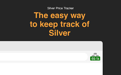 Silver Price Tracker  from Chrome web store to be run with OffiDocs Chromium online