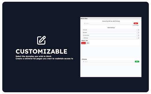 SimpFocus: Block Websites  Pomodoro  from Chrome web store to be run with OffiDocs Chromium online