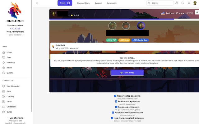 Simple Assistant  from Chrome web store to be run with OffiDocs Chromium online