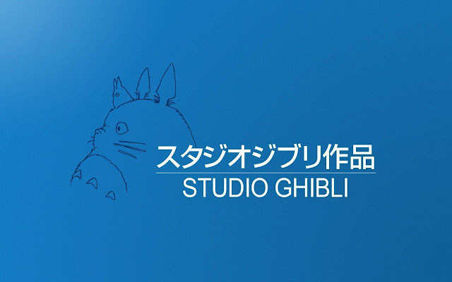 Simple Blue Studio Ghibli Theme  from Chrome web store to be run with OffiDocs Chromium online