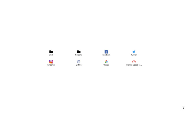 Simple Bookmarks New Tab  from Chrome web store to be run with OffiDocs Chromium online