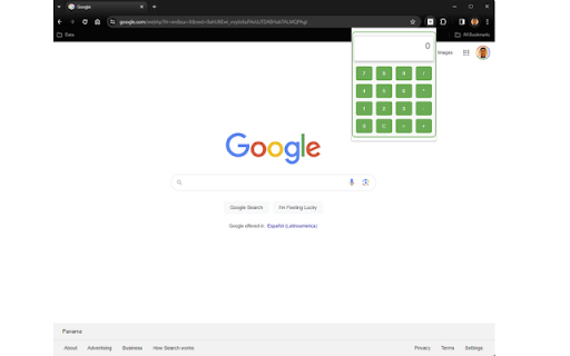 Simple Calculator Chrome Extension  from Chrome web store to be run with OffiDocs Chromium online