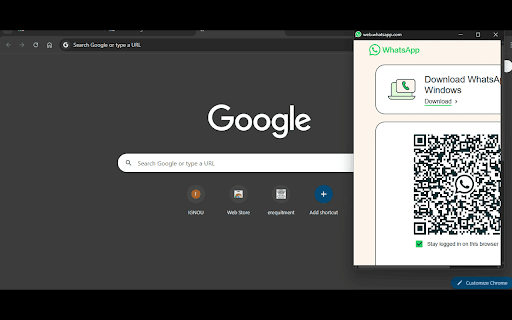 Simple Chat Sidebar  from Chrome web store to be run with OffiDocs Chromium online