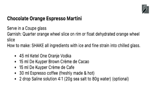 simple d recipe  from Chrome web store to be run with OffiDocs Chromium online