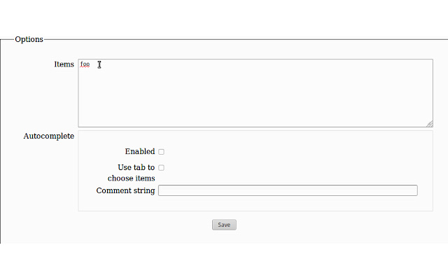 Simple Form Fill  from Chrome web store to be run with OffiDocs Chromium online