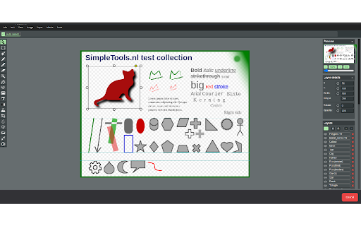 Simple Image Editor  from Chrome web store to be run with OffiDocs Chromium online