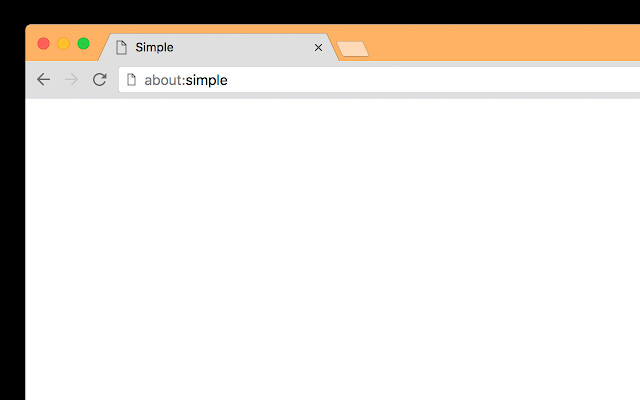 Simple Orange  from Chrome web store to be run with OffiDocs Chromium online