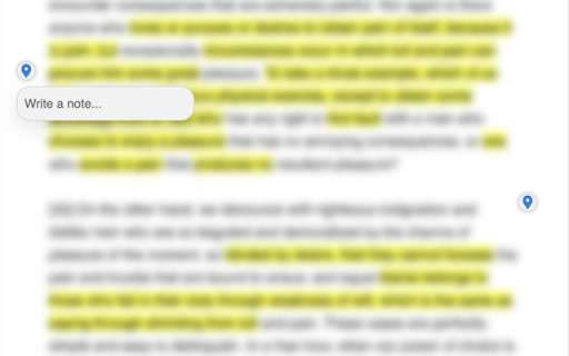 Simple Pins  from Chrome web store to be run with OffiDocs Chromium online