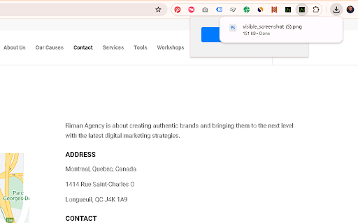 Simple Screen Capture Tool  from Chrome web store to be run with OffiDocs Chromium online