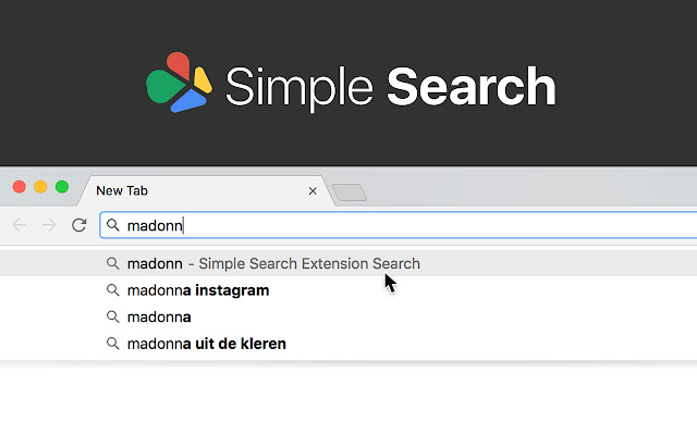 Simple Search Guru  from Chrome web store to be run with OffiDocs Chromium online