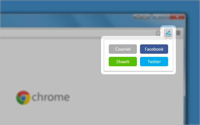 Simple Share  from Chrome web store to be run with OffiDocs Chromium online