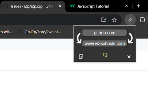 Simple Tab Connector  from Chrome web store to be run with OffiDocs Chromium online