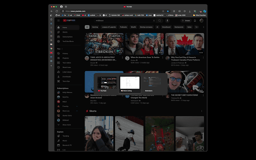 Simple Tabs  from Chrome web store to be run with OffiDocs Chromium online
