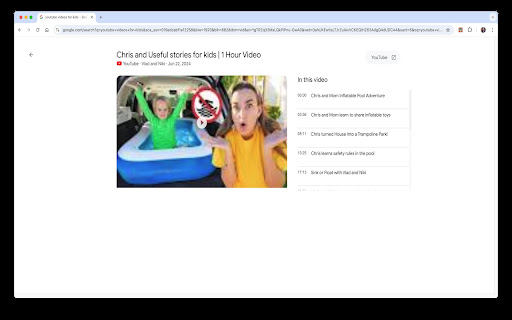 Simple Video Blocker for Kids  from Chrome web store to be run with OffiDocs Chromium online