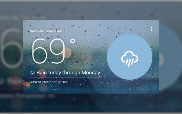 Simple Weather  from Chrome web store to be run with OffiDocs Chromium online