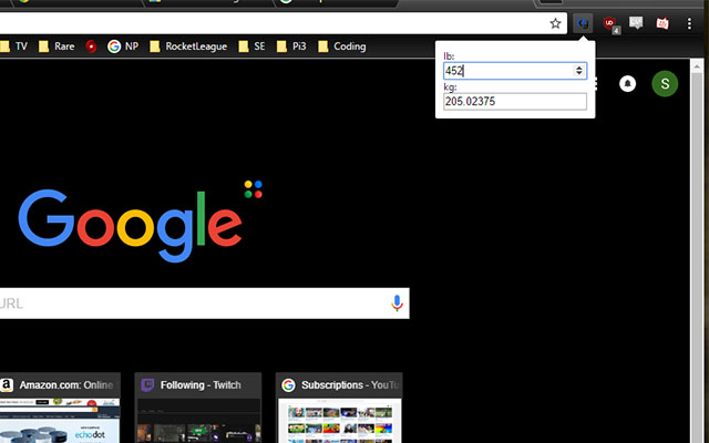 Simple Weight Converter Pound and Kilogram  from Chrome web store to be run with OffiDocs Chromium online
