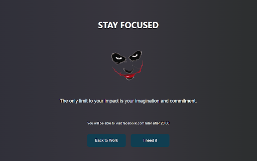 SimplyFocused  from Chrome web store to be run with OffiDocs Chromium online