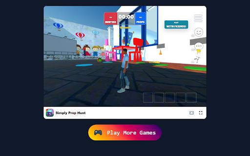 Simply Prop Hunt Game Disguise, Hunt, and Outsmart Opponents!  from Chrome web store to be run with OffiDocs Chromium online