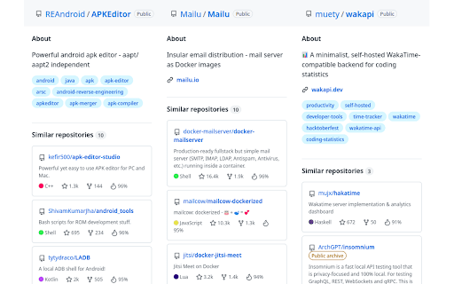 SimRepo  from Chrome web store to be run with OffiDocs Chromium online