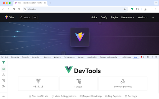 single spa Vue Force Dev  from Chrome web store to be run with OffiDocs Chromium online