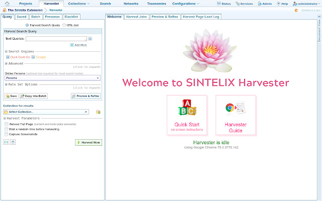 Sintelix Extension  from Chrome web store to be run with OffiDocs Chromium online