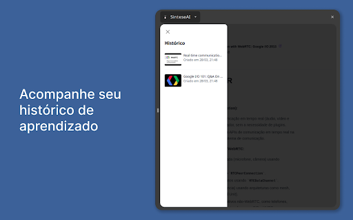SinteseAI  from Chrome web store to be run with OffiDocs Chromium online