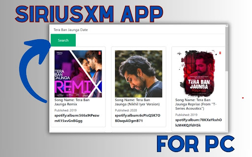 siriusxm app for pc,windows and Mac (Safe Download)  from Chrome web store to be run with OffiDocs Chromium online