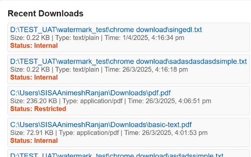 SISA Radar Download Monitor  from Chrome web store to be run with OffiDocs Chromium online