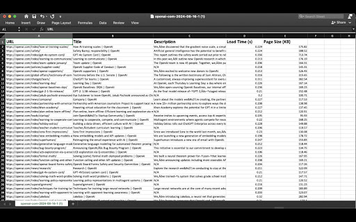 SiteCrow V 2.1  from Chrome web store to be run with OffiDocs Chromium online