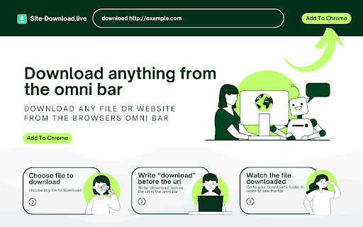 Site Download  from Chrome web store to be run with OffiDocs Chromium online